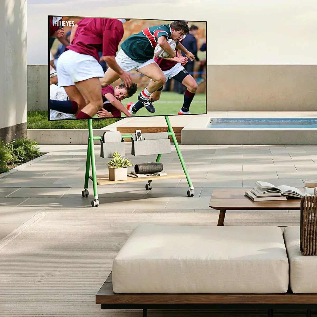 fitueyes outdoor tv stand