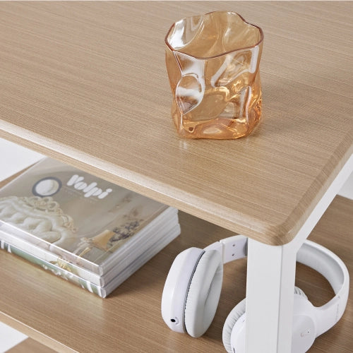 wood audio rack