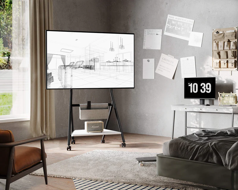 Collector TC65 Floor TV Stand Portable Storage