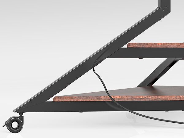 100 inch tv stand on wheels