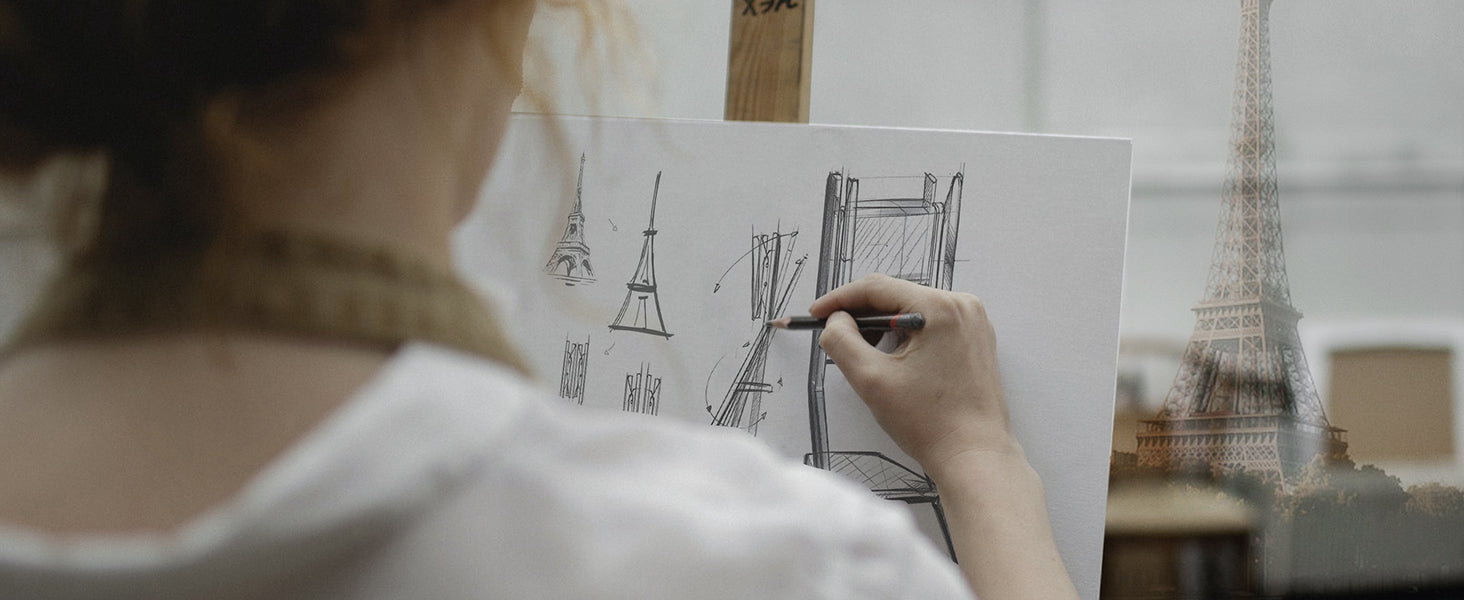 FITUEYES Eiffel TV stand Design