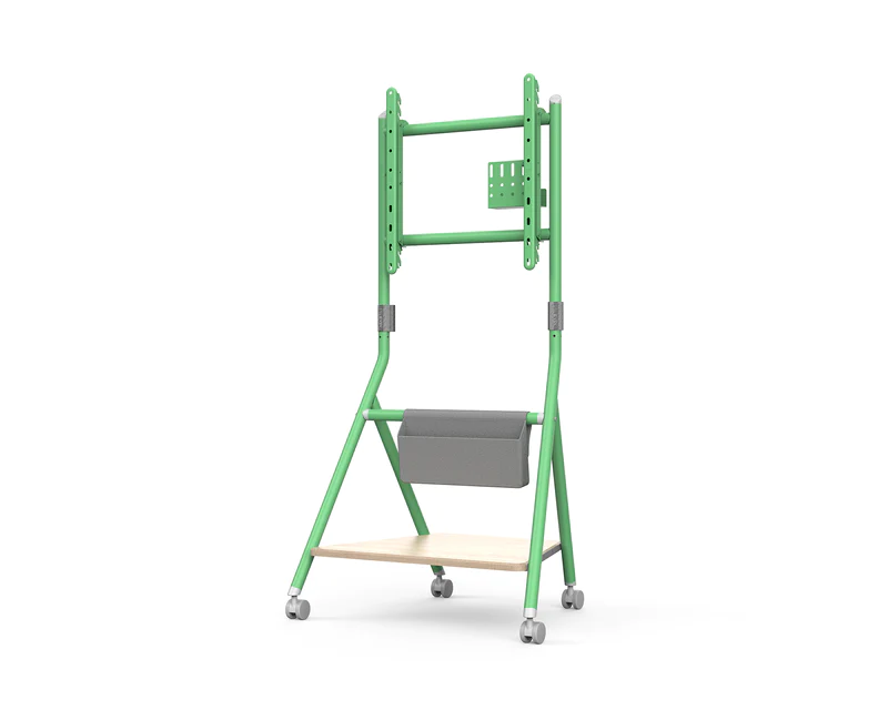 mint green floor tv stand tv mount