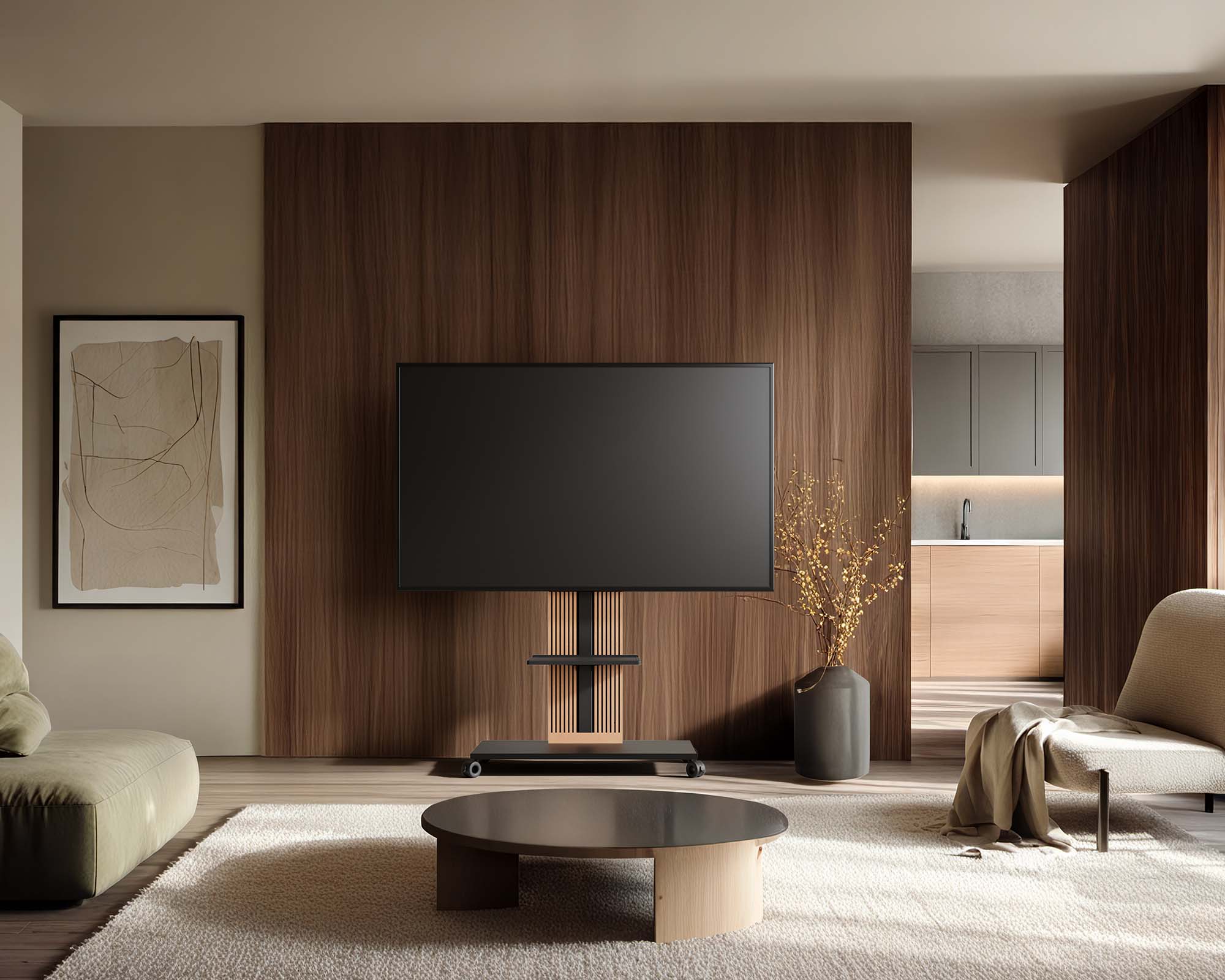 ZEN FT88 Floor TV Stand