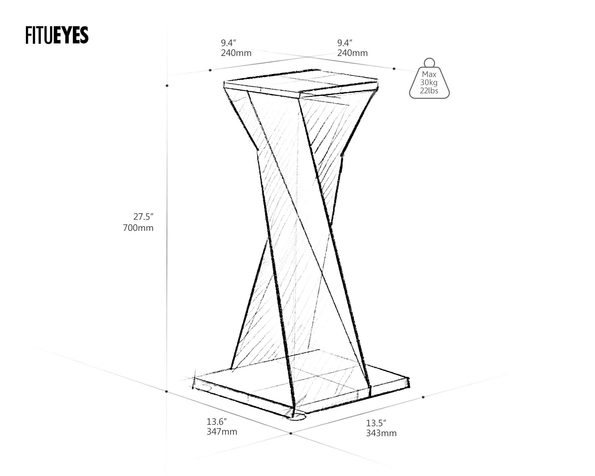 Eiffel SS Speaker Stand