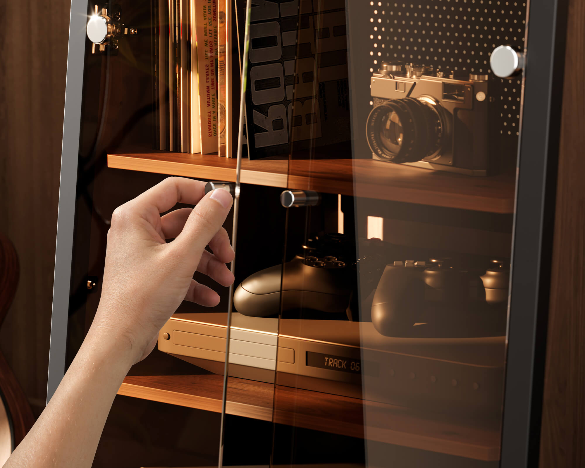 Eiffel V2 AS07 Enclosed Audio Rack