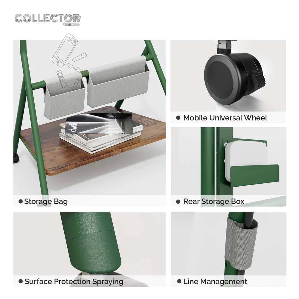 floor tv stand with cable management FITUEYES Collector 78 inch