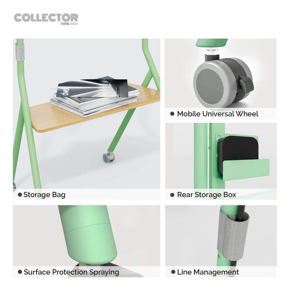 Collector TC78 Floor TV Stand Large Storage