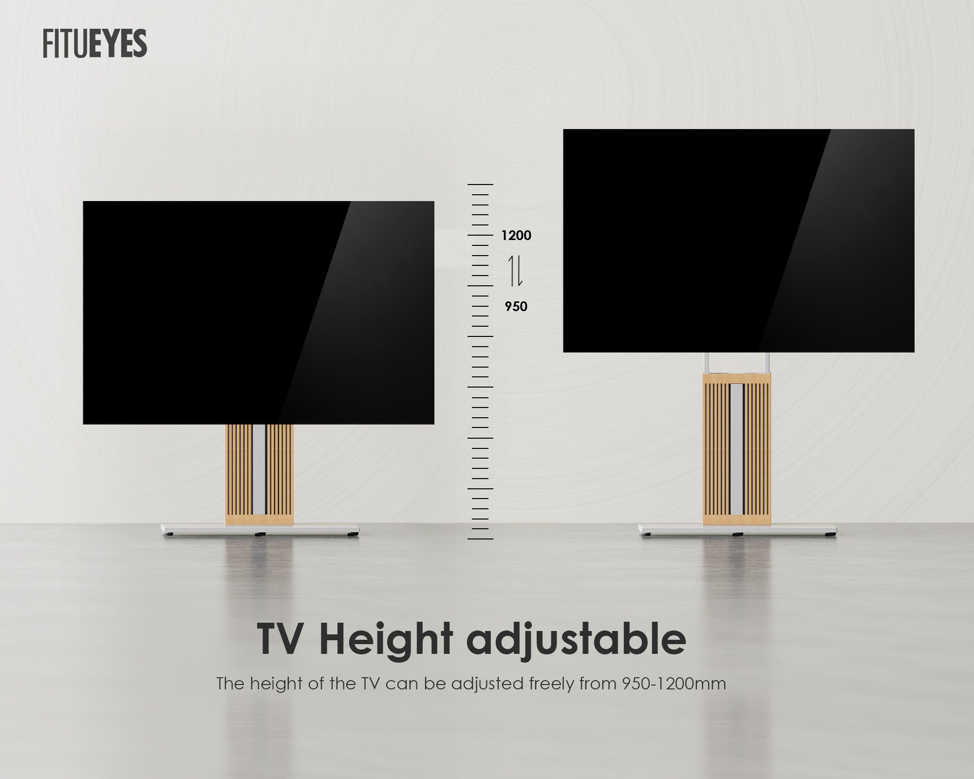 ZEN FT88 Floor TV Stand