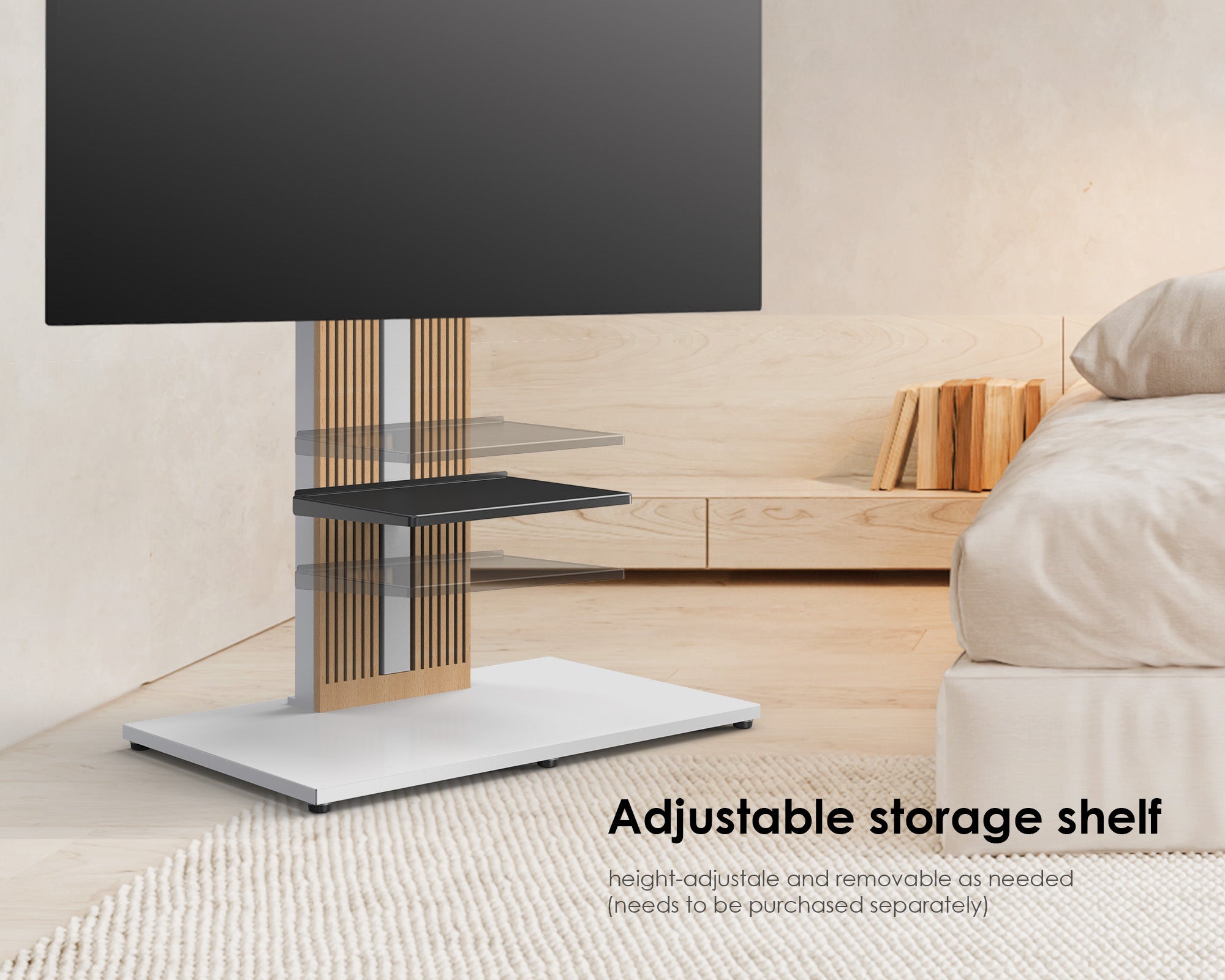 ZEN FT88 Floor TV Stand