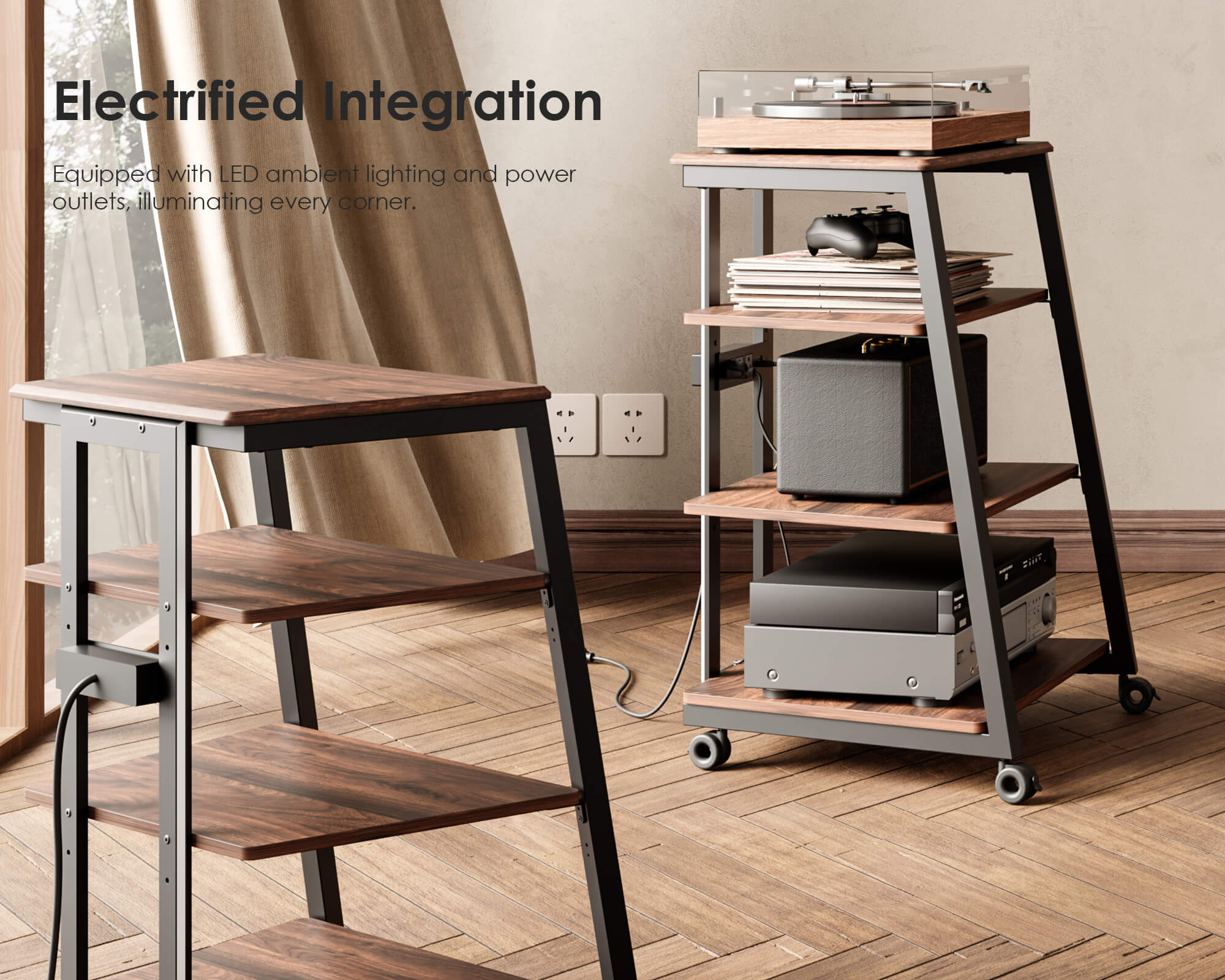 Eiffel V2 AS06 LED Audio Rack