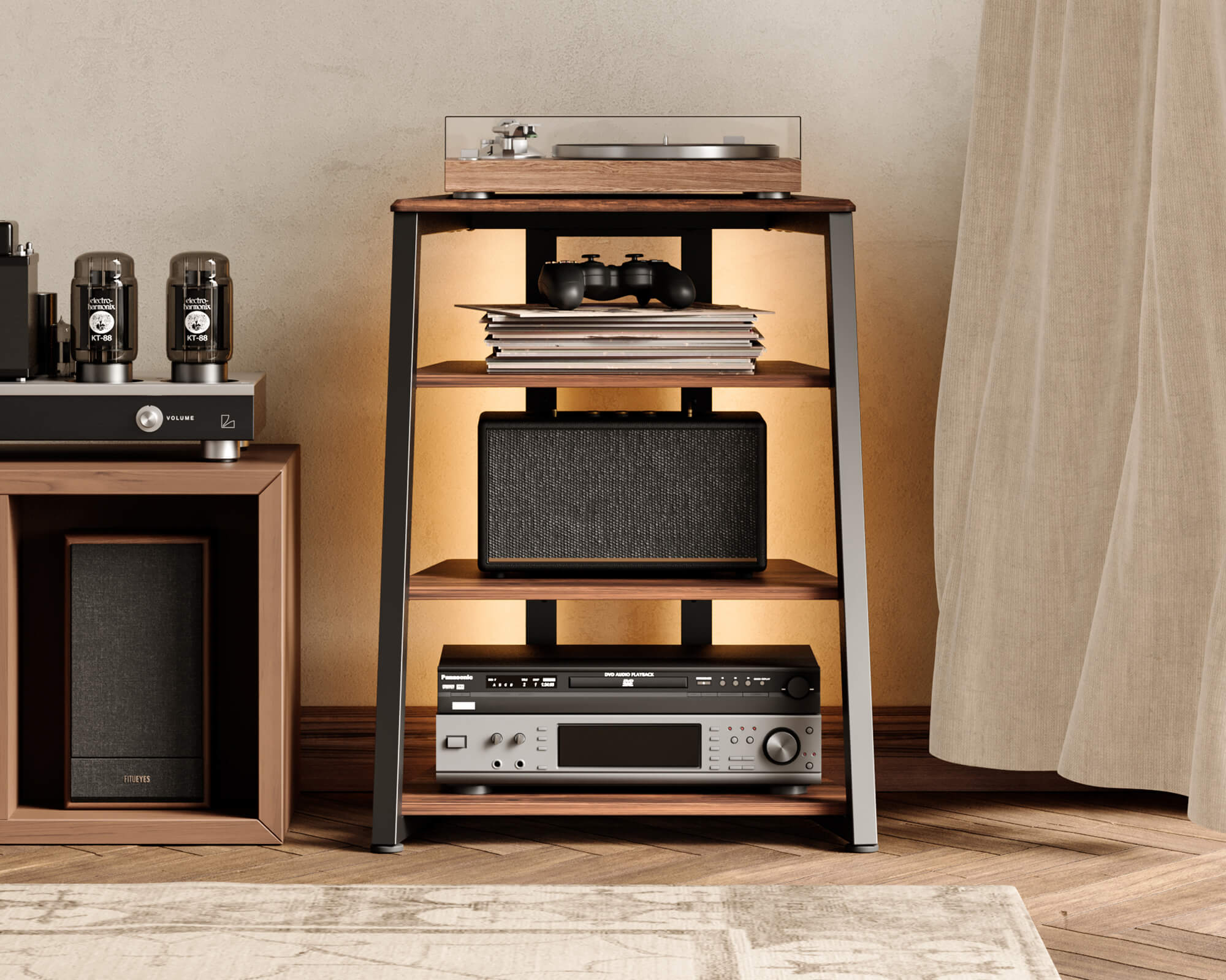 Eiffel V2 AS06 LED Audio Rack