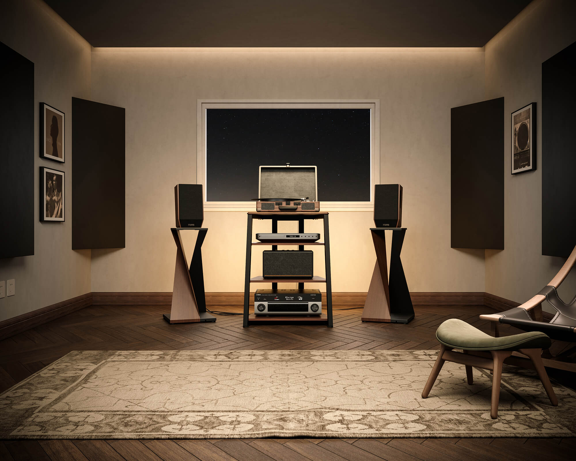 Eiffel V2 AS06 LED Audio Rack