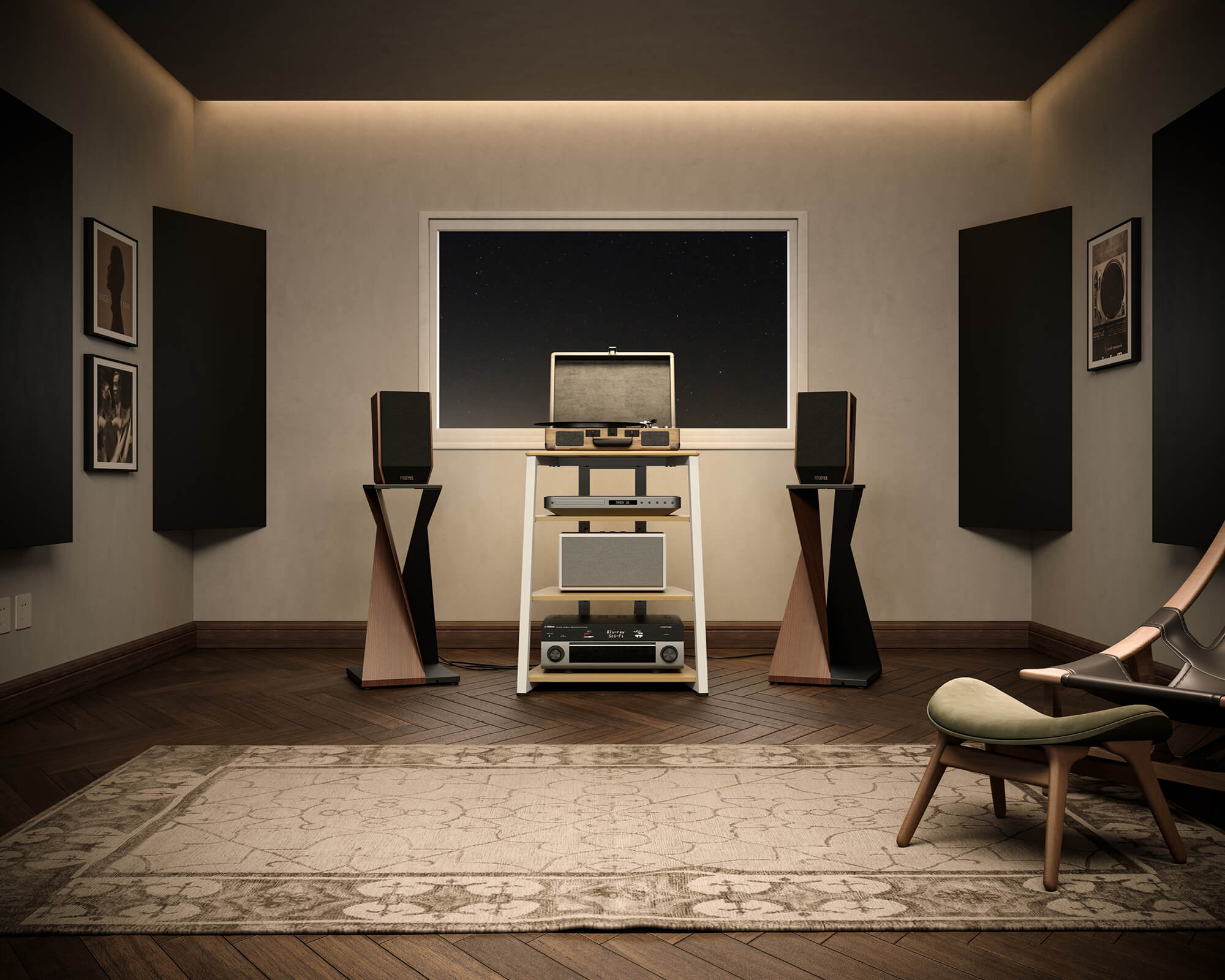 Eiffel F07 Audio Rack