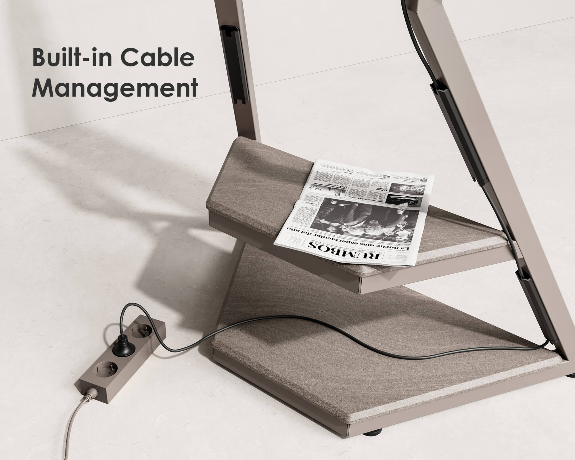 Eiffel FT65 TV Stand With Smart Light