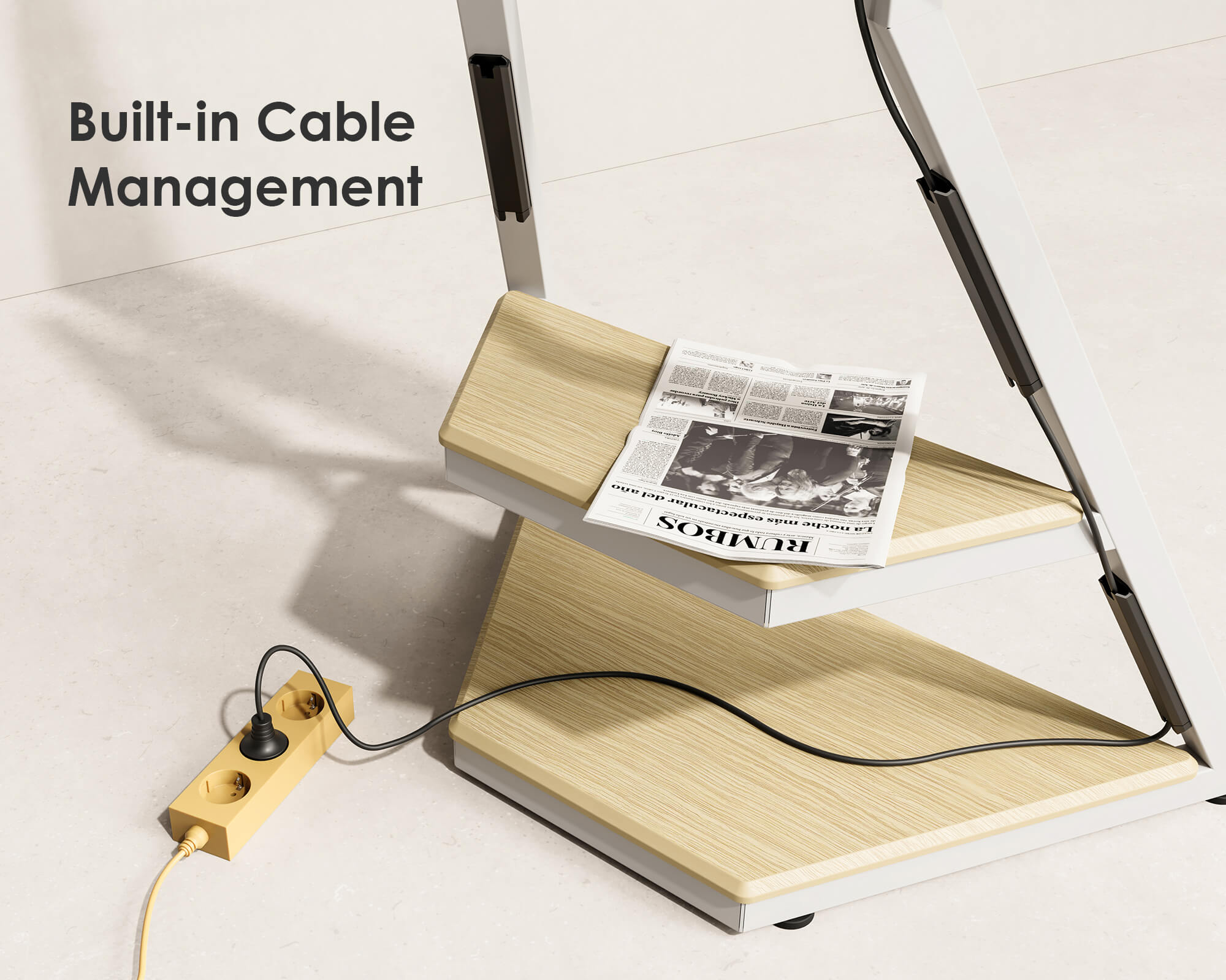 Eiffel FT65 TV Stand With Smart Light