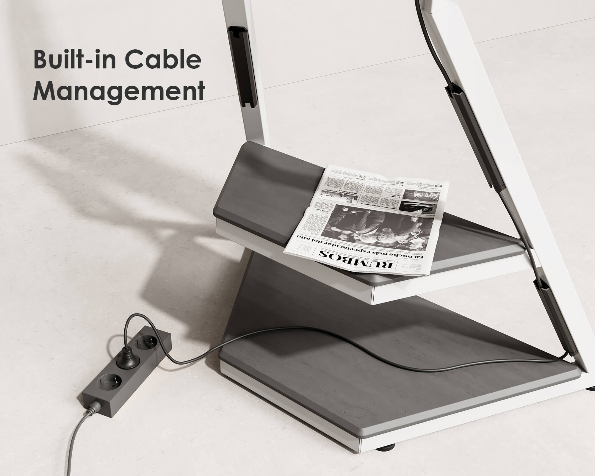 Eiffel FT65 TV Stand With Smart Light