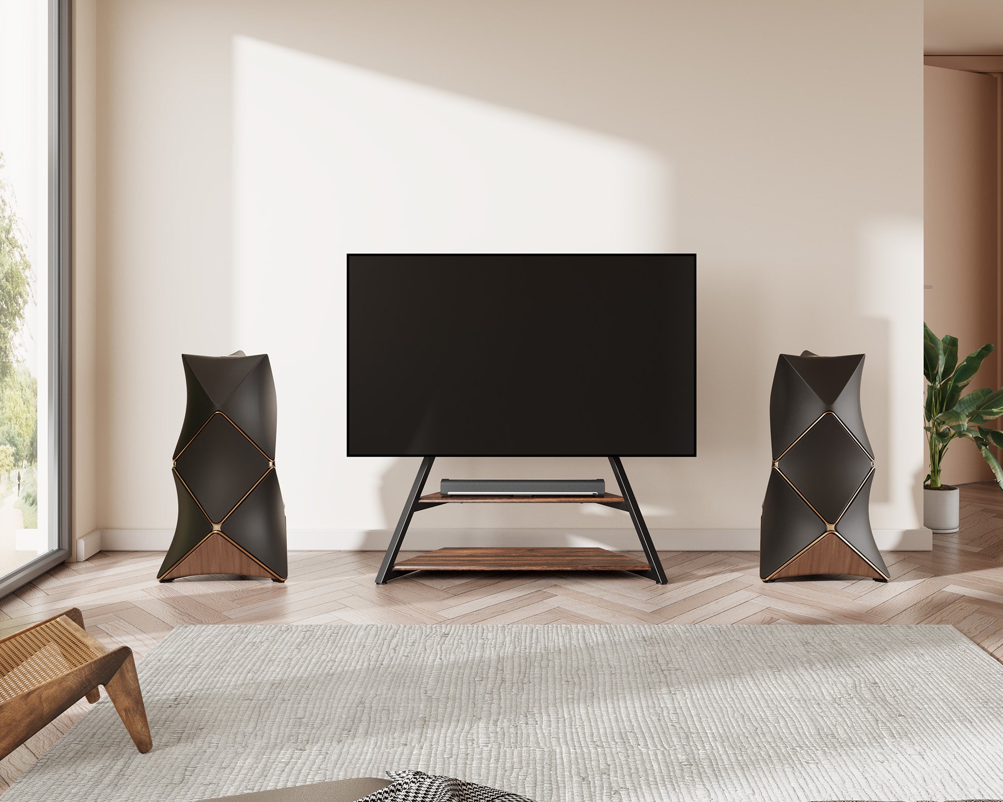 98 inch tv stand frame
