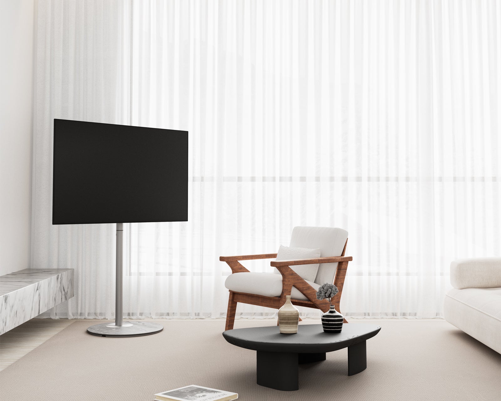 Master FT60 Floor TV Stand for Home & Studio