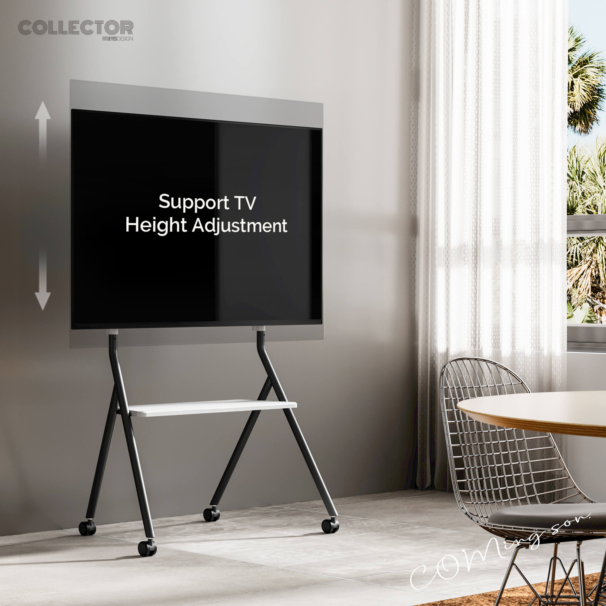 Collector TC78 Floor TV Stand Large Storage