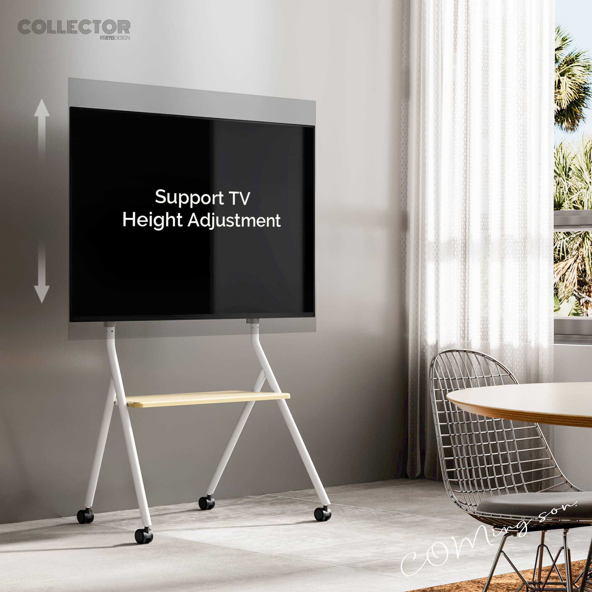 Collector TC78 Floor TV Stand Large Storage