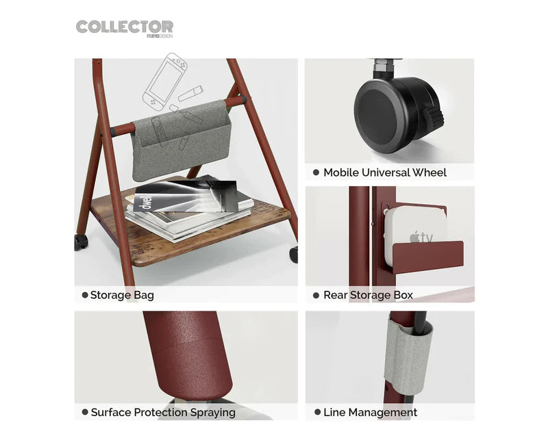 Collector TC65 Floor TV Stand Portable Storage
