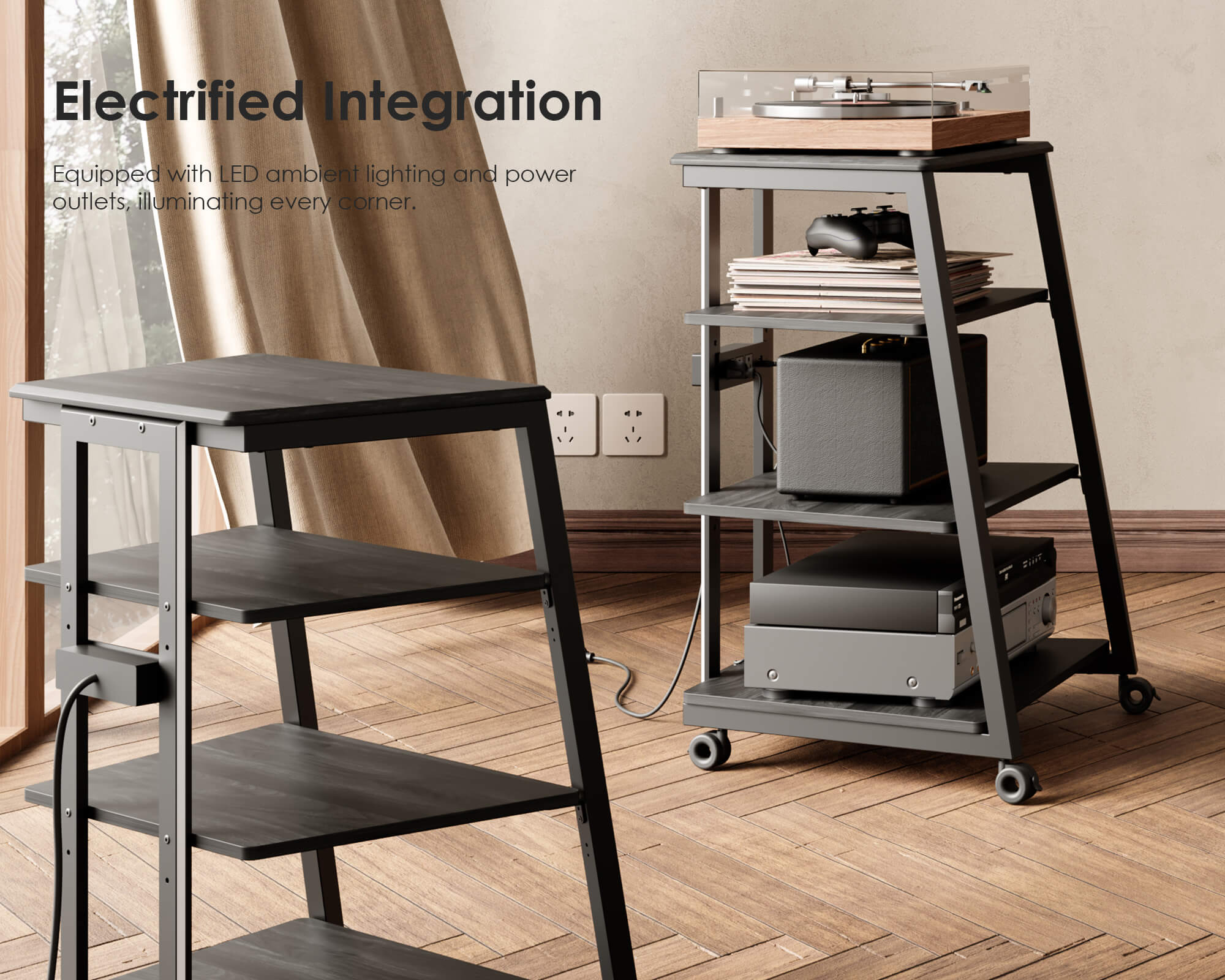 Eiffel V2 AS06 LED Audio Rack