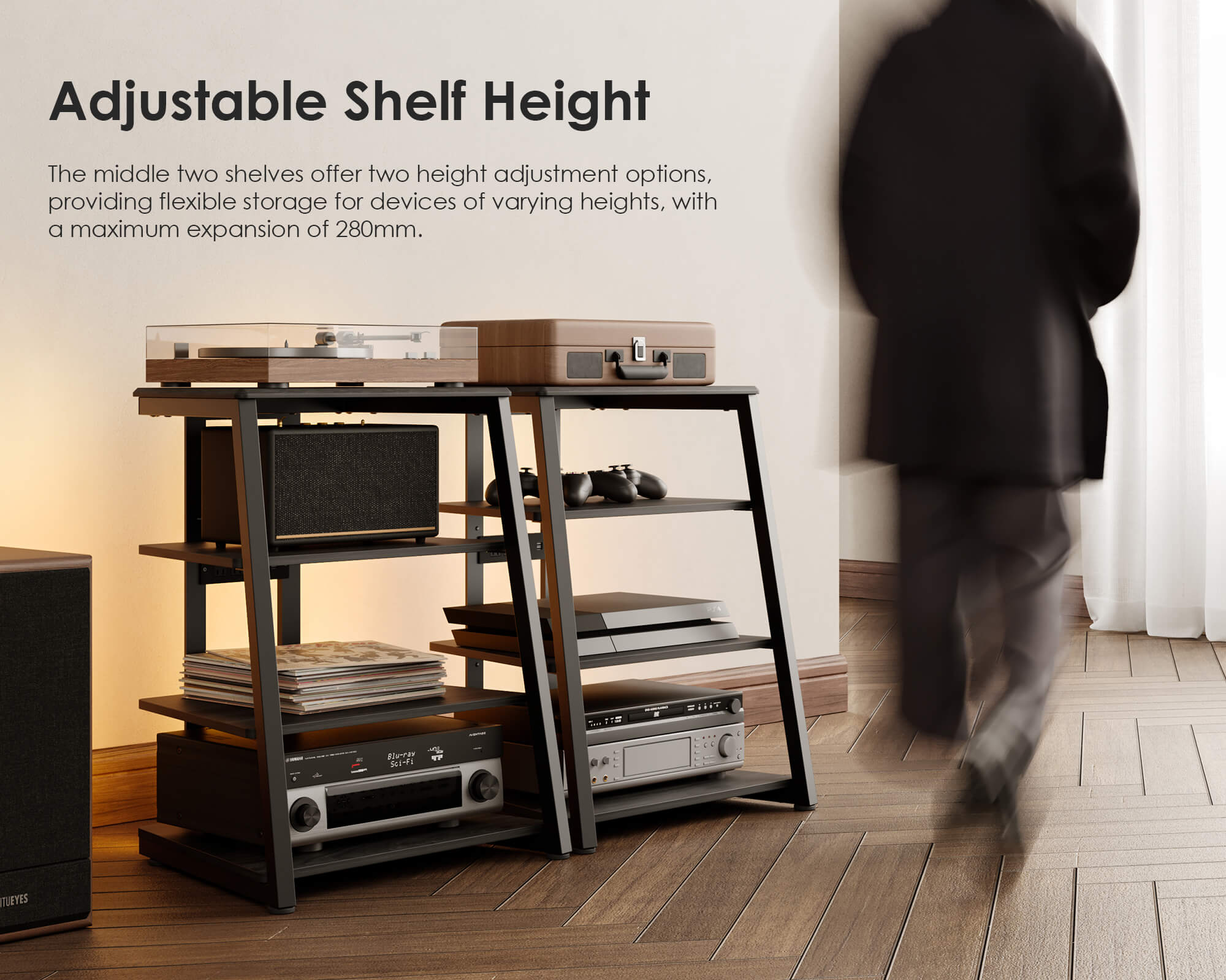 Eiffel V2 AS06 LED Audio Rack