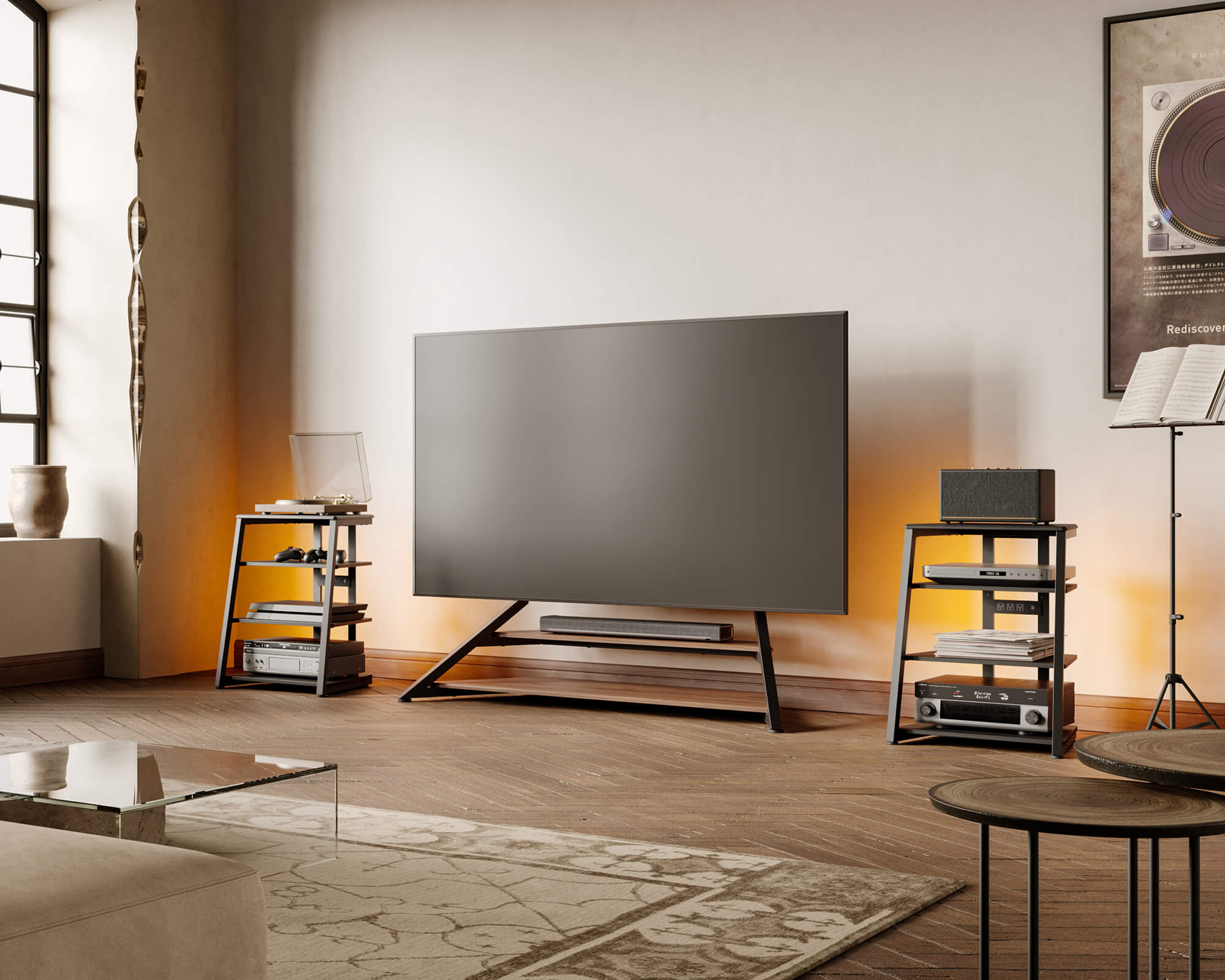 Eiffel V2 AS06 LED Audio Rack