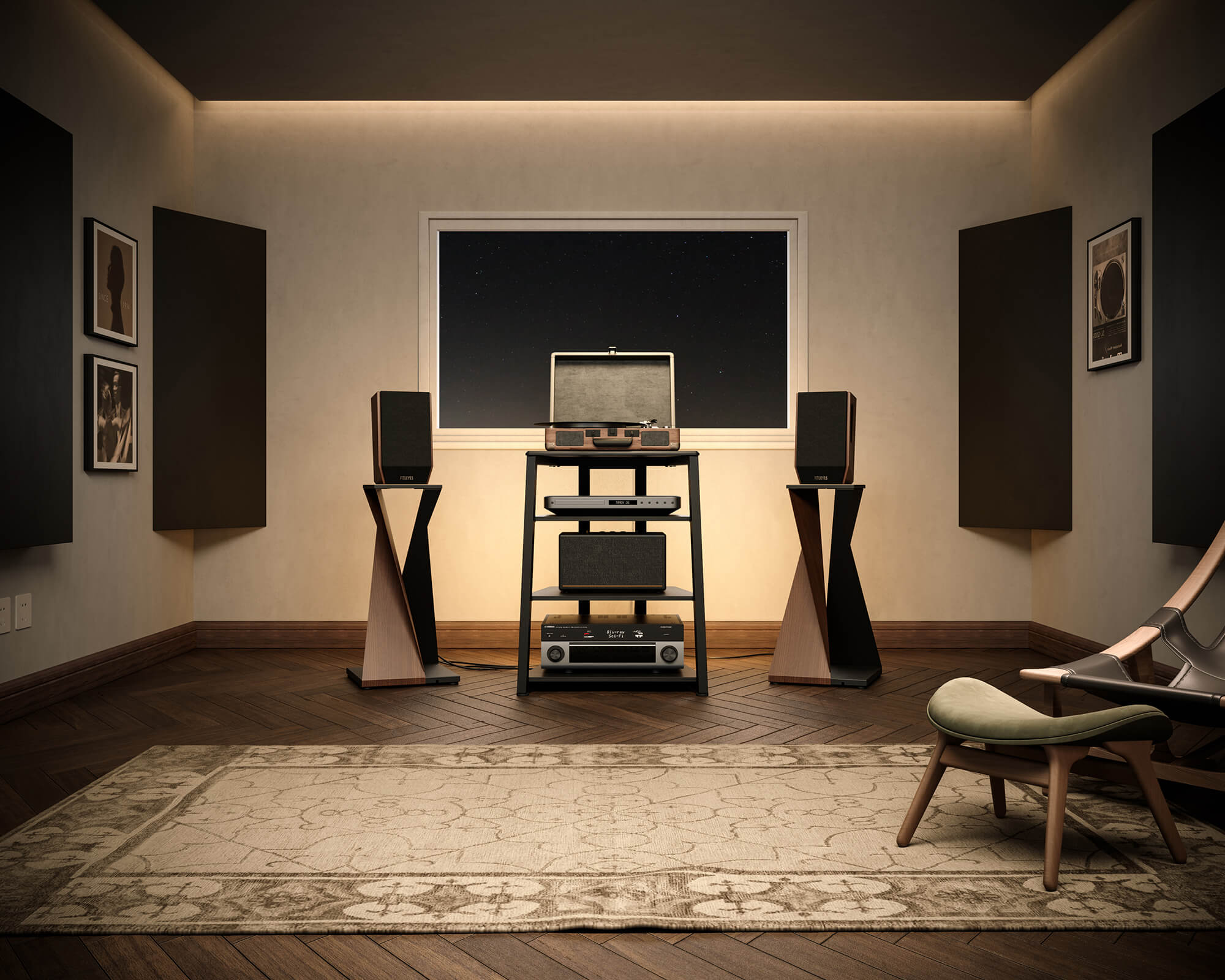 Eiffel V2 AS06 LED Audio Rack