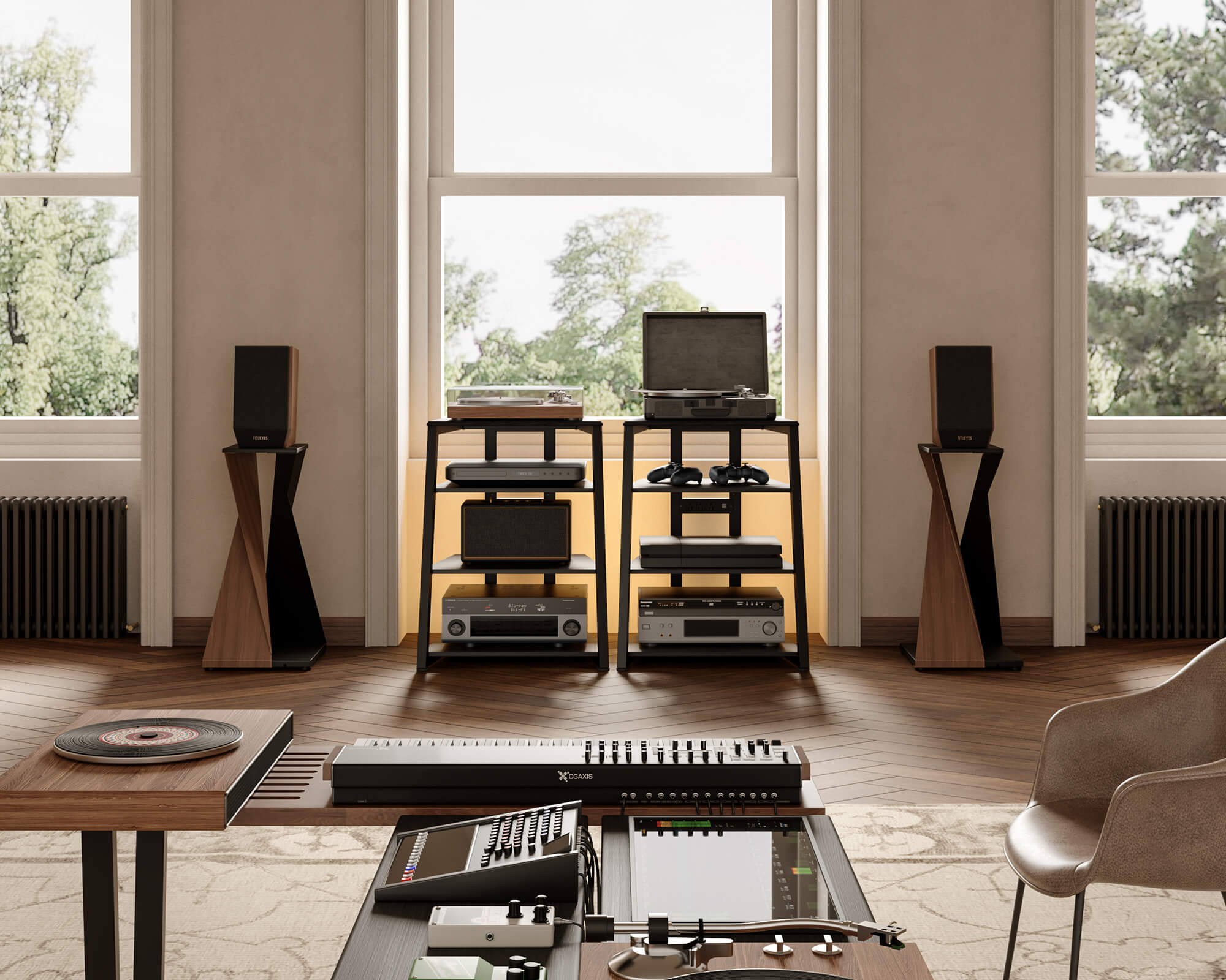 Eiffel V2 AS06 LED Audio Rack