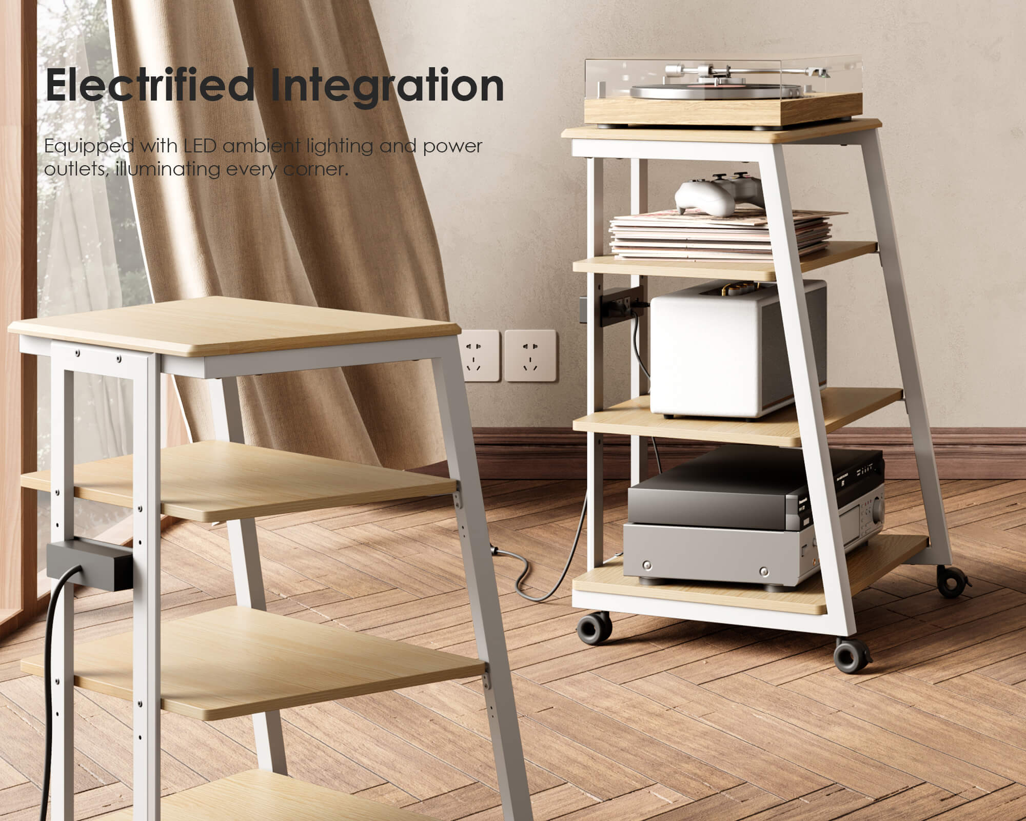 Eiffel V2 AS06 LED Audio Rack