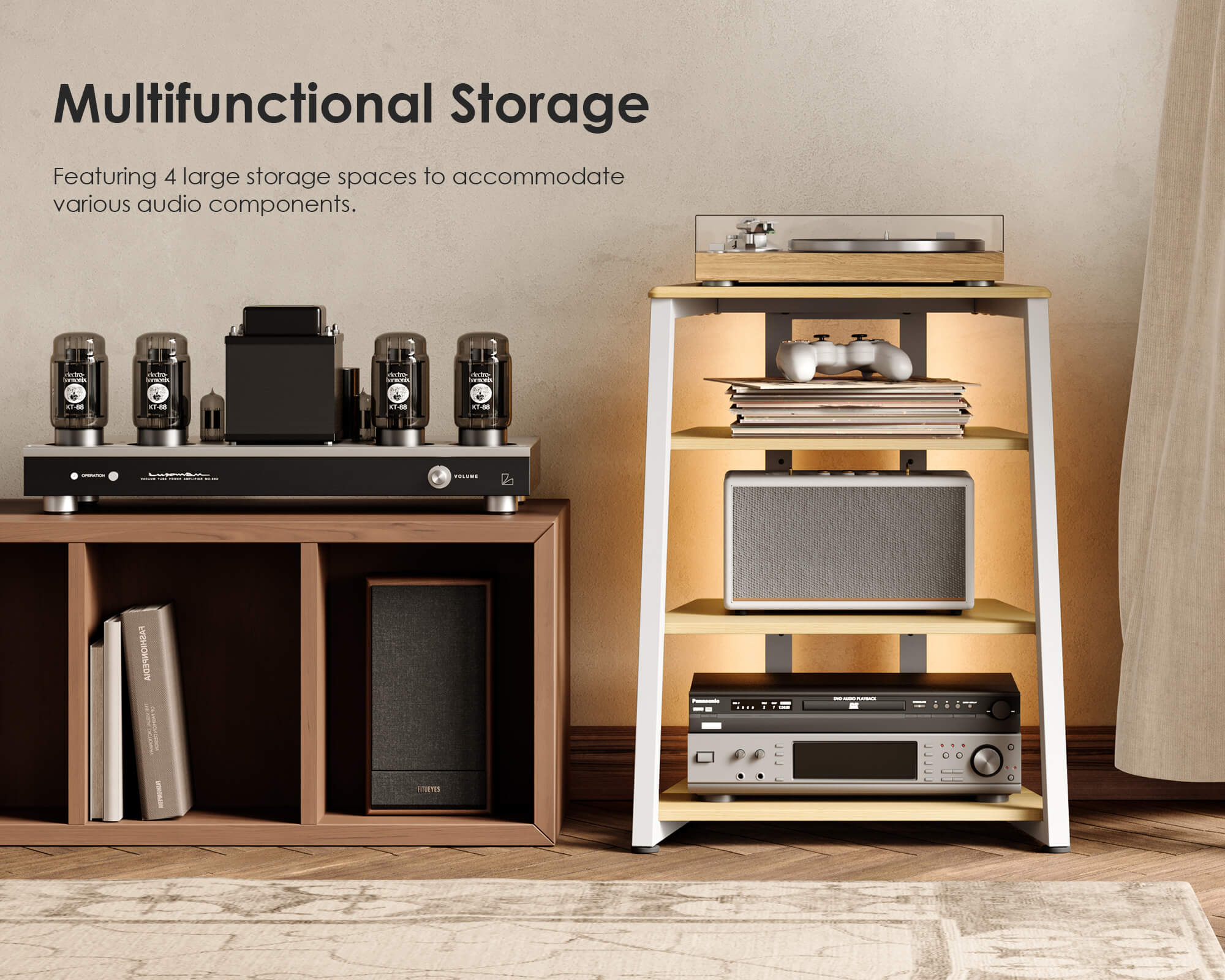 Eiffel V2 AS06 LED Audio Rack