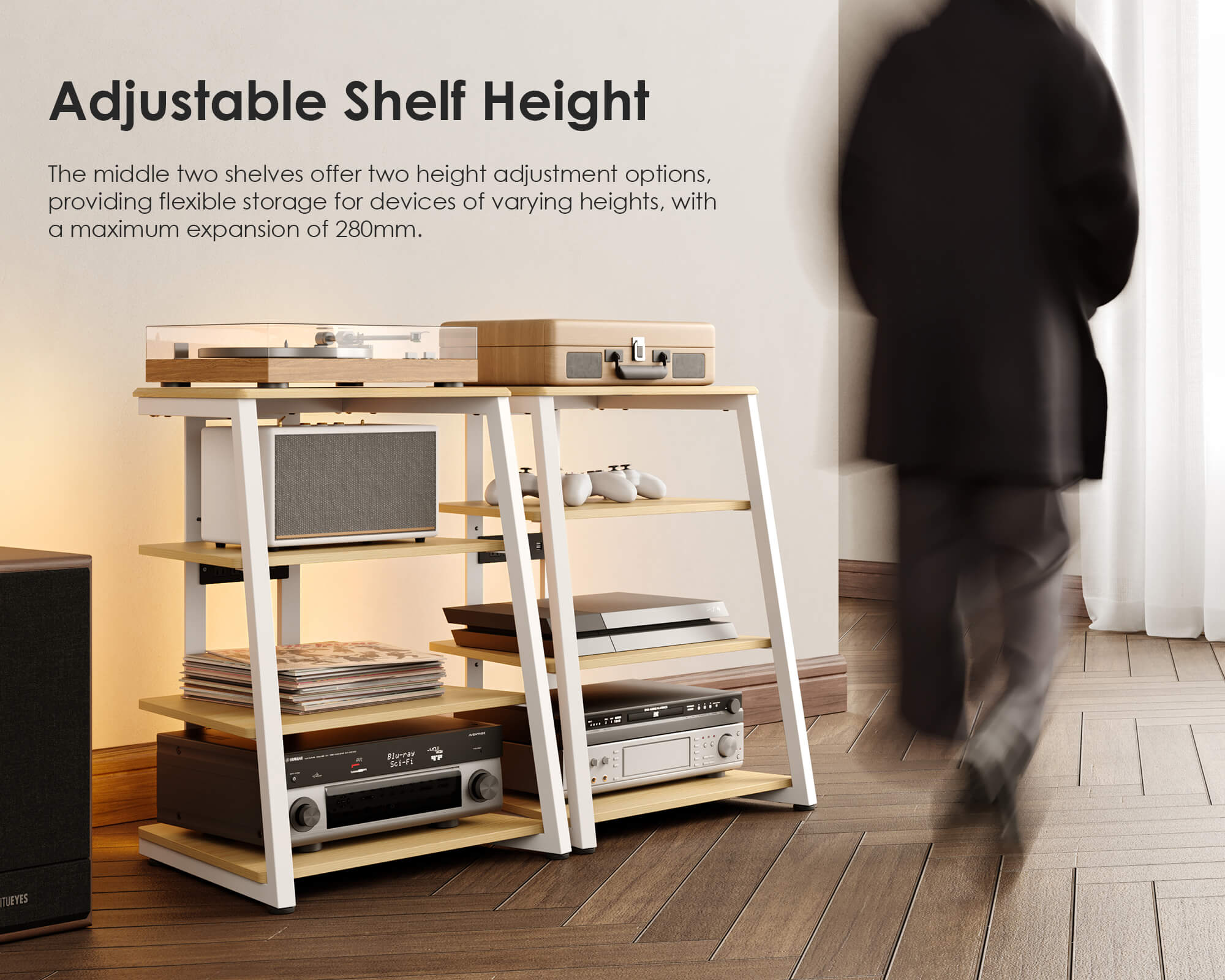 Eiffel V2 AS06 LED Audio Rack