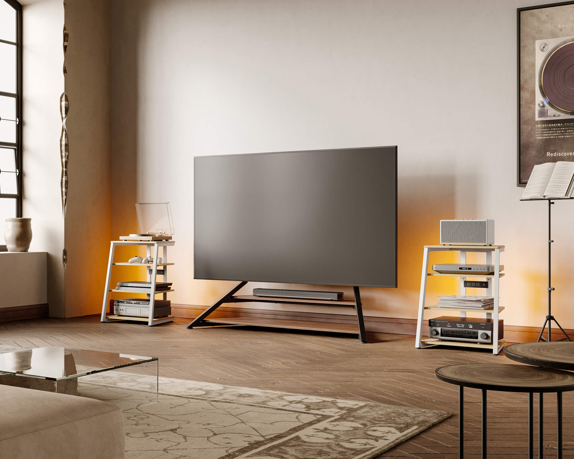 Eiffel V2 AS06 LED Audio Rack