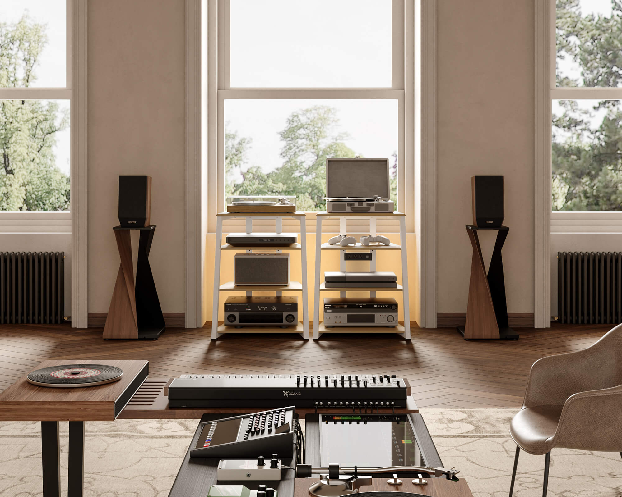 Eiffel V2 AS06 LED Audio Rack